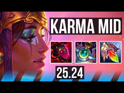 KARMA vs YASUO (MID) | EUW Master | 25.24