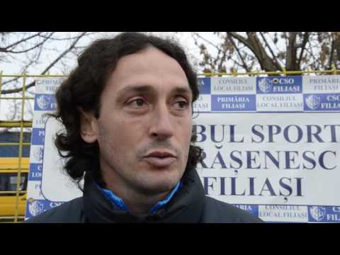 Florin Șoavă, după Filiași - Bradu 7-0