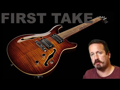 First Take - Harley Benton CST-24HB Semi Hollow PRS Style