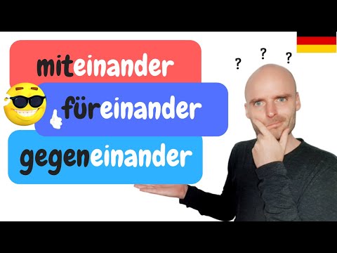 Das Pronomen einander | A2 B1 B2 | Learn German | Deutsch lernen