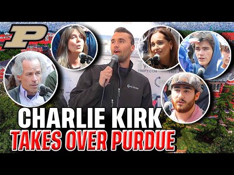 God Strikes the Hearts of Purdue During Debate With Charlie Kirk