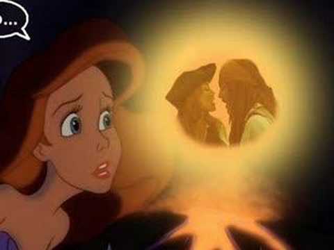 Ariel and Captain Jack Sparrow 3#