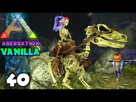 CHEGOU O EVENTO DE HALLOWEEN NO ABERRATION!!! ARK: ABERRATION (VANILLA) 40