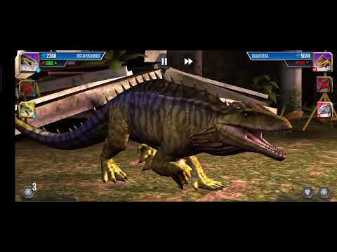 OSTAPOSAURUS VS INDORAPTOR GEN 2 VS SCORPIOS REX / Jurassic world the game #1072