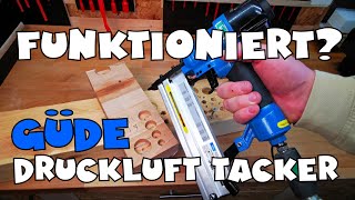 Güde 40220 Druckluftklammergerät Nagler