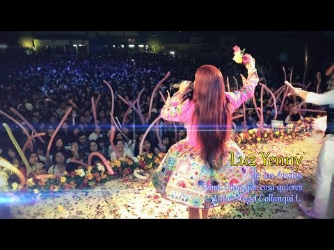 Luz Yenny de los Andes - Te espere bajo la lluvia - en vivo