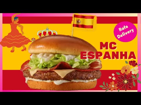 Provando o MC ESPANHA - Sanduíches da Copa 2022 do McDonald´s