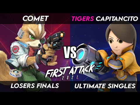 First Attack 2021 | Losers Finals | Comet (Fox) vs Tigers | Capitancito (Mii Gunner)