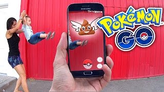 Capturando Pokeméidas na Rua - Pokemon GO Gameplay na Vida Real