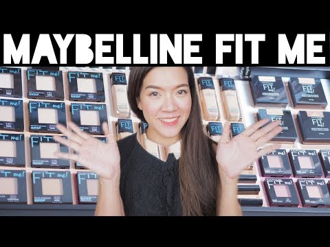 Maybelline Fit Me รีวิวเหมายกเซต รองพื้น คอนซีลเลอร์ และที่ปัดแก้ม: Supergibzz