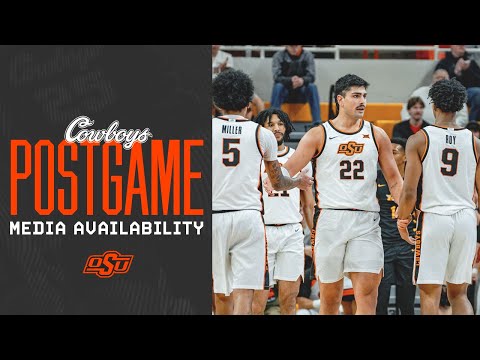 Cowboy Basketball Media Availability | Oklahoma State Postgame vs. Bethune-Cookman (12-29-2025)