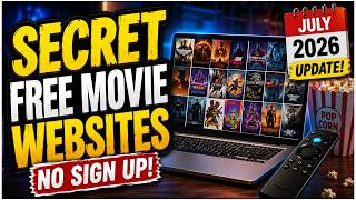 🔴Top 8 Websites to Watch FREE Movies / TV Shows (No Sign up!) 2026 Update !