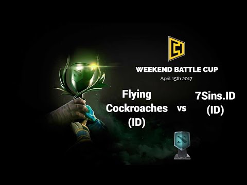 DOTACAST TV Weekend Battle Cup : FlyingCockroaches (ID) vs 7Sins.ID (ID)