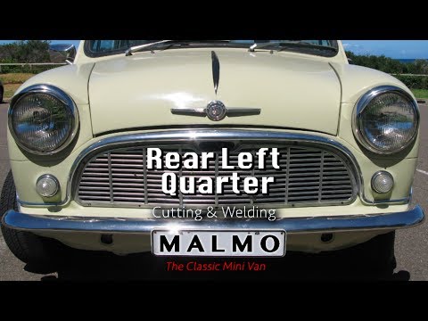 EP11 Classic MIni Rear Quarter Panel Replacement  | Classic Mini Restoration | A Rusty Journey