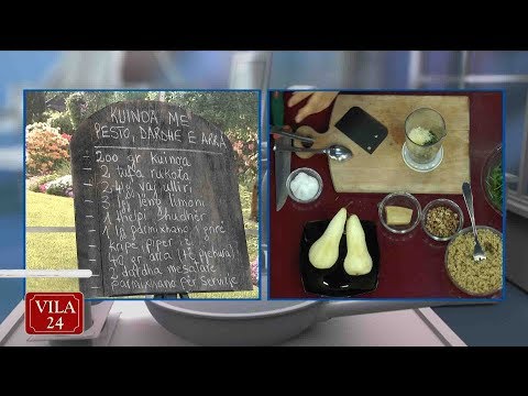 KUINOA ME PESTO, DARDHE DHE ARRA (Recete nga Zonja Vjollca)