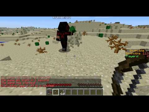 Shortest Minecraft Hunger Games with Finnish rambling