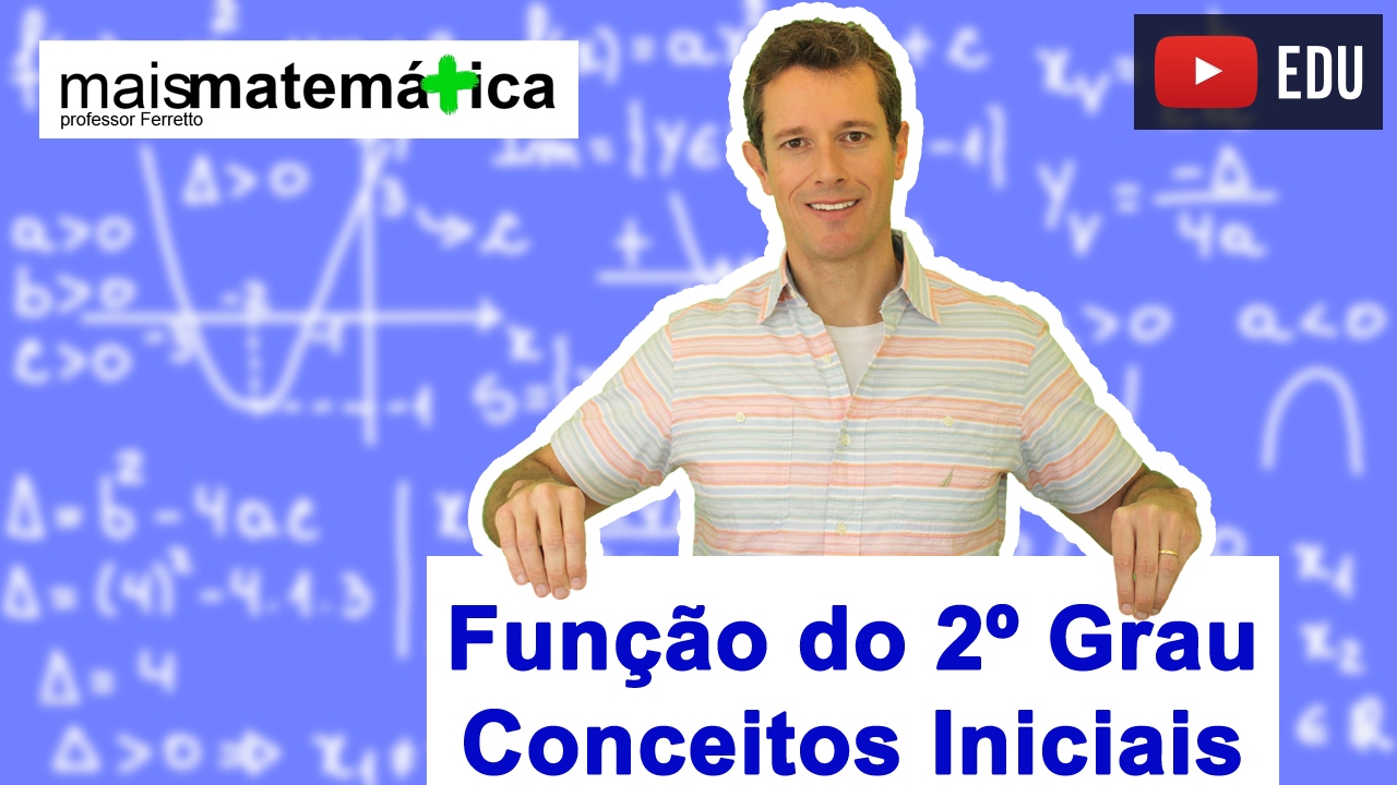Função do Segundo Grau (Função Quadrática): Conceitos Iniciais (Aula 1 de 9)