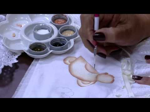 Mulher.com - 28/10/2015 - Pintura em fralda - Filo Frigo PT2