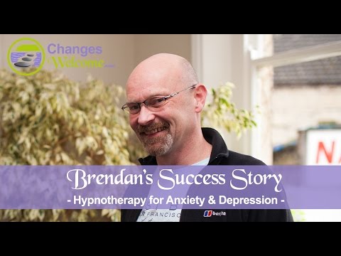 Brendan's Success Story - Depression & Anxiety - What our clients say - Changes Welcome Hypnotherapy