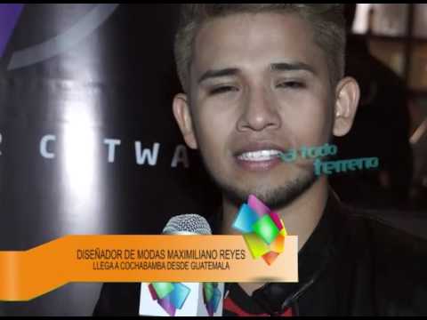 MAXIMILIANO REYES DISEÑADOR DE MODAS LLEGA A COCHABAMBA DESDE GUATEMALA