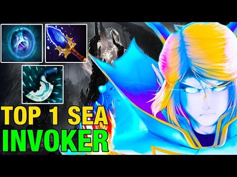 TOP 1 SEA inYourdreaM 9.3K MMR Plays Invoker - Dota 2