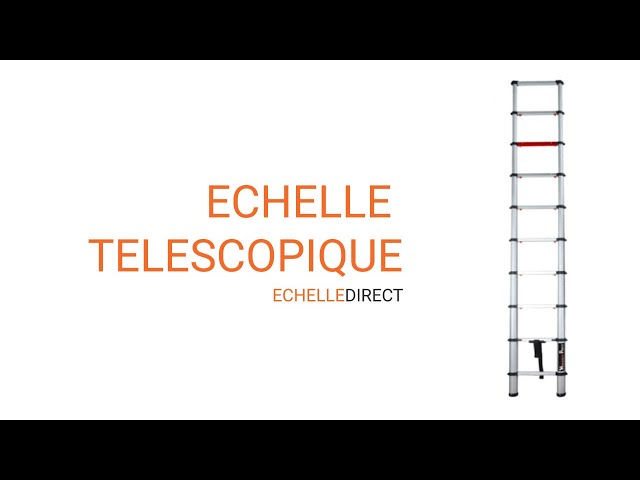 Echelle pliable télescopique 3.80m