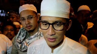 Sandiaga Uno Bersyukur Bisa Menghadiri Puncak Haul Ke-14 Guru Sekumpul