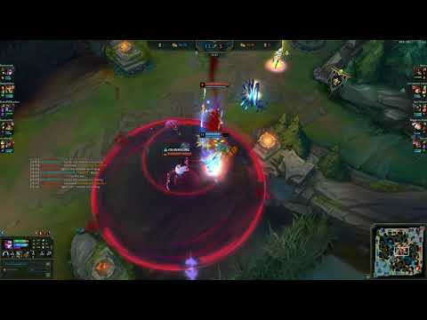 Vayne mid starts a 1v3