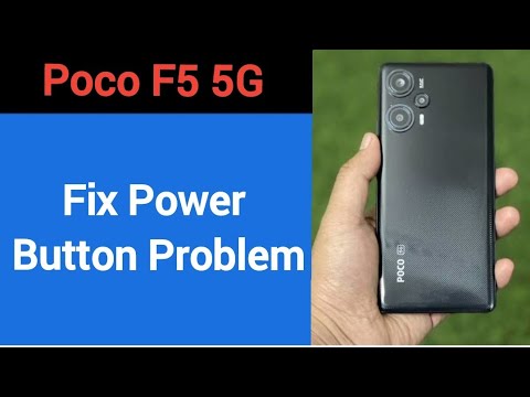 How to fix power button problem Poco F5 5G, how to fix auto restart problem
