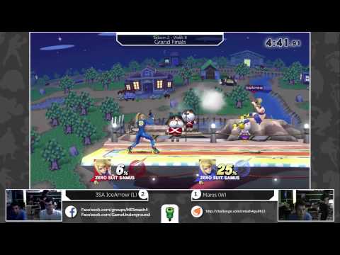 SW@GU (Grand Finals): Marss (ZSS) vs 3SA IceArrow (Greninja/Sheik)