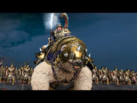 Chaos Dwarfs Vs Kislev - TotalWar Warhammer 3 Cinematic Battle