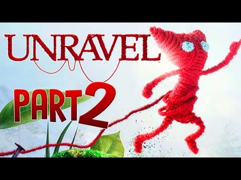 Unravel - 100% Walkthrough Part 2 - The Sea - PS4 Gameplay | EpicLBPTime
