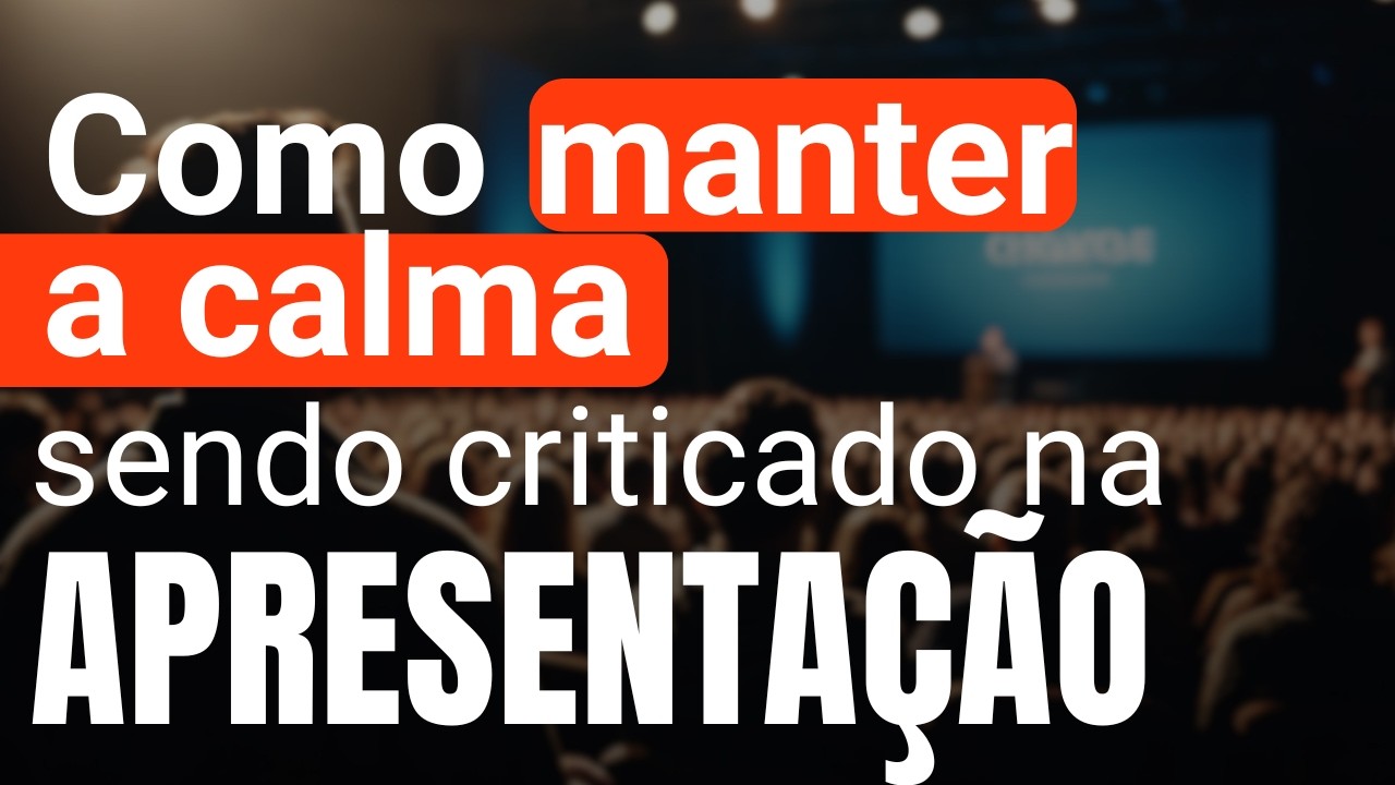 10 Frases Inteligentes para usar quando te CONFRONTAM ou DISCORDAM de você durante uma APRESENTAÇÃO