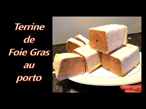Terrine de foie gras au porto