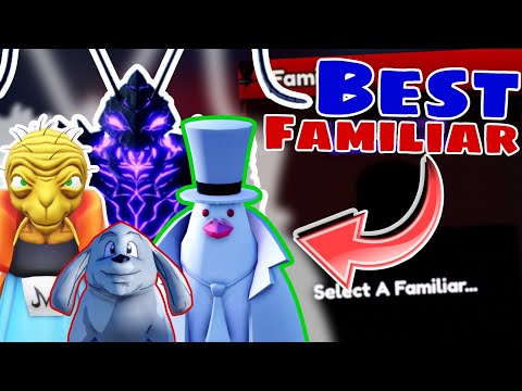 The Best Familiar For Each Units | Anime Vanguards