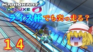 【ゆっくり実況】全キャラ＋全コース１位になるまで終われないマリオカート８DX Part14 ライス杯ブーミン視点【マリオカート8DX】