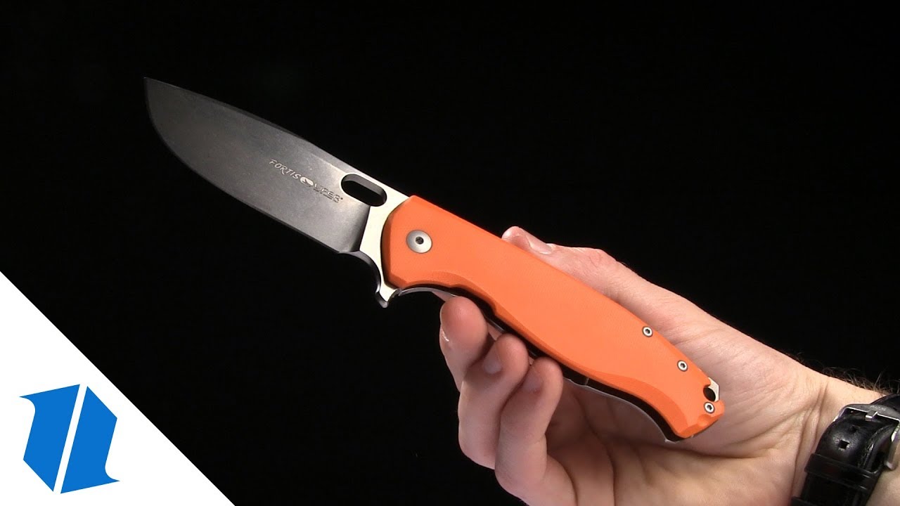 Viper Knives Vox Fortis Flipper Knife Titanium (3.5" Satin) V5950TI