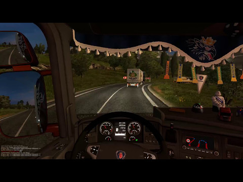 Euro Truck Simulator 2 MP - Timelapse: 3 year anniversary convoy