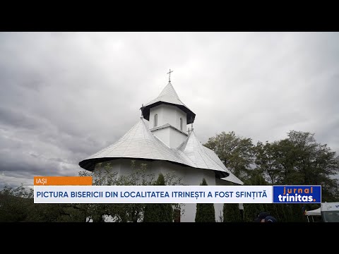 Pictura bisericii din localitatea Itrinești a fost sfințită