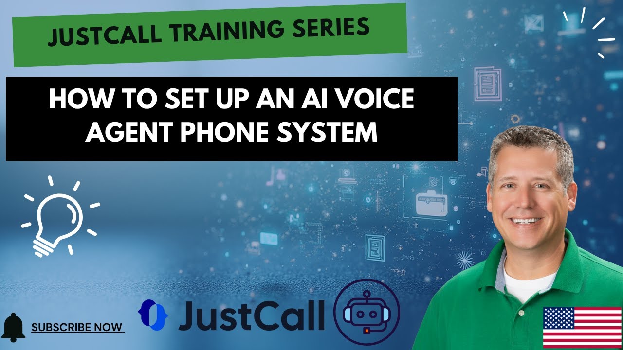 JustCall Training Series | How to Set Up an AI Voice Agent or Virtual Receptionist