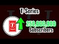 T-Series Hitting 250 Million Subscribers! | Moment [283]