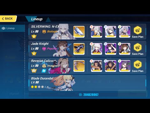 [HI3 EU RL 417D] Ranged Kalpas | 812 pts - SW (S2) JK (S3) RC (SSS)