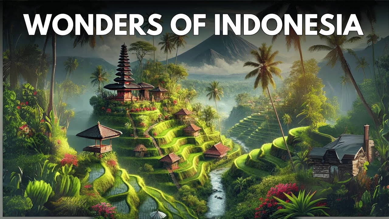 Wonders of Indonesia | Most Amazing Places in Indonesia | 4K