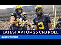 JUST IN: Michigan Jumps to No. 2 in Latest College Football AP Top 25 Poll | CBS Sports HQ