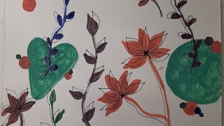 Easy Wall Mural Painting Tutorial for beginners