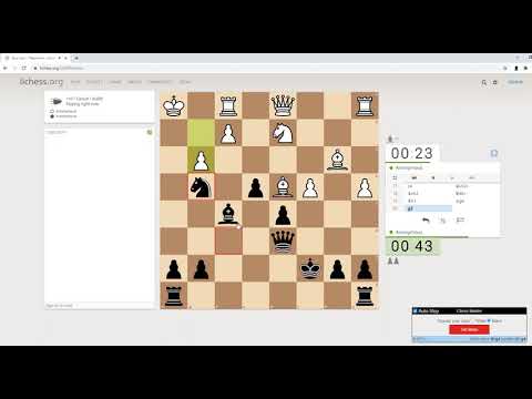 Cheating on lichess. Winning the game after dumb moves