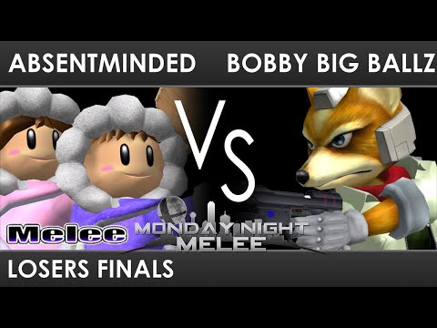 MNM 331 - Absentminded (ICs) VS bobby big ballz (Fox, Falco) - Losers Finals - SSBM Melee