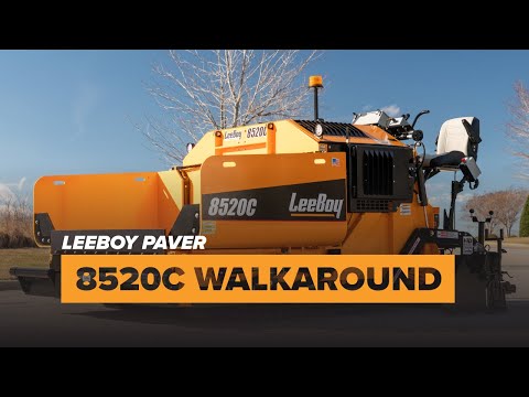 Introducing the 8520C LeeBoy Paver