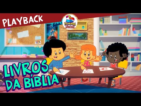 Livros da Bíblia - 3 Palavrinhas - Playback Volume 5