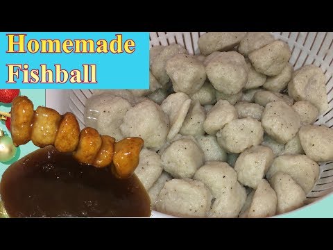 Homemade Fishball recipe | How to make fishballs | Pinoy Style | Lutong pinoy